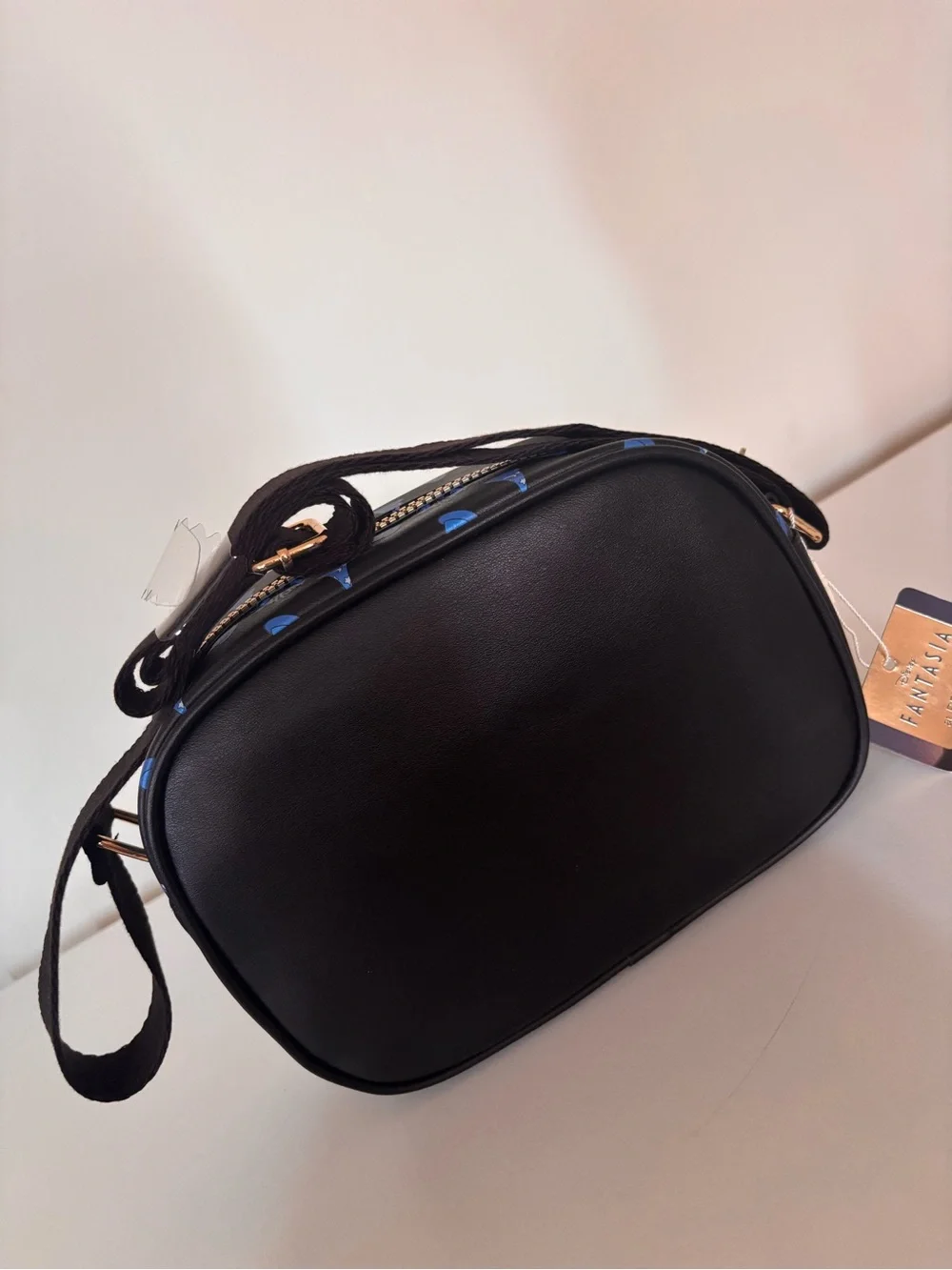 Disney Fantasia Sorcerer Mickey Crossbody Bag - Black, Blue & Gold